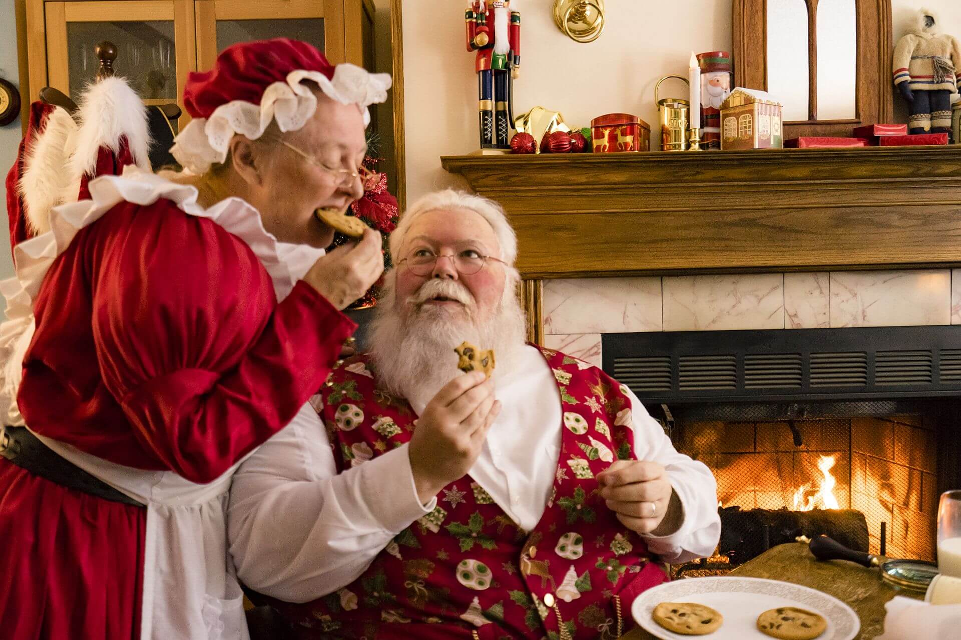 Santa and Mrs. Claus